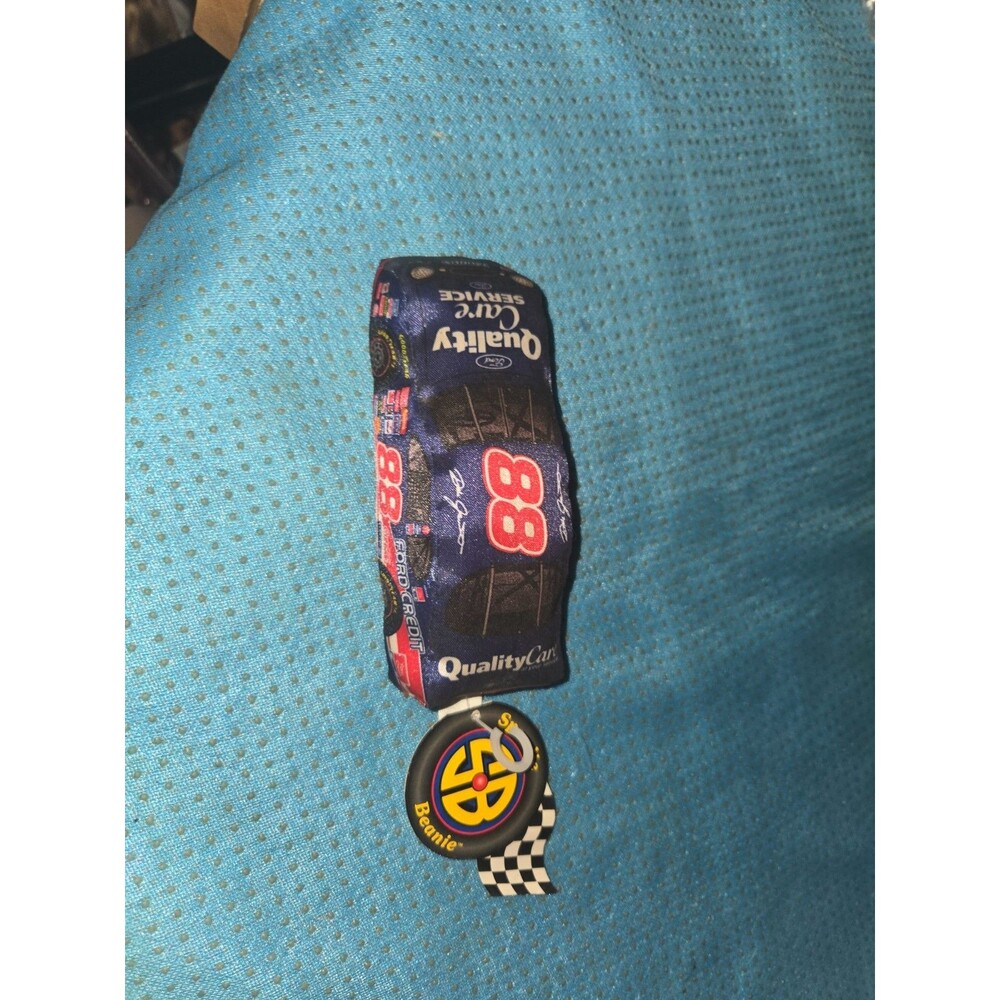 NASCAR Dale Jarrett #88 Fan Fueler Baby Racer Bean Bag Toy 6"